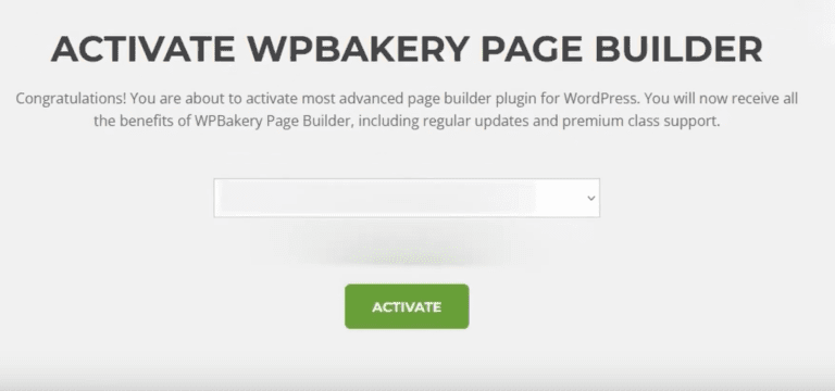 How to Update/Renew WPBakery in WordPress